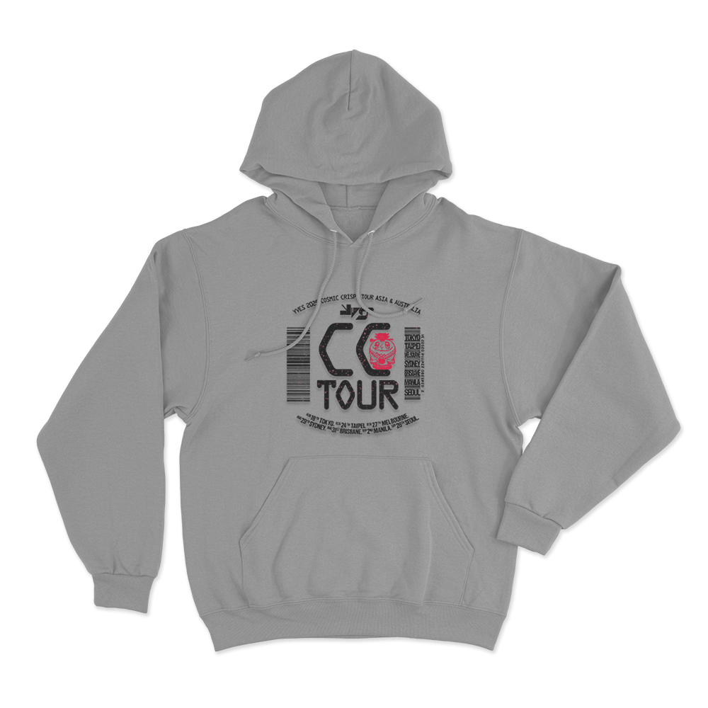 CCTour in Seoul Unisex Hoodie Grey CCTour in Seoul Unisex Hoodie Grey