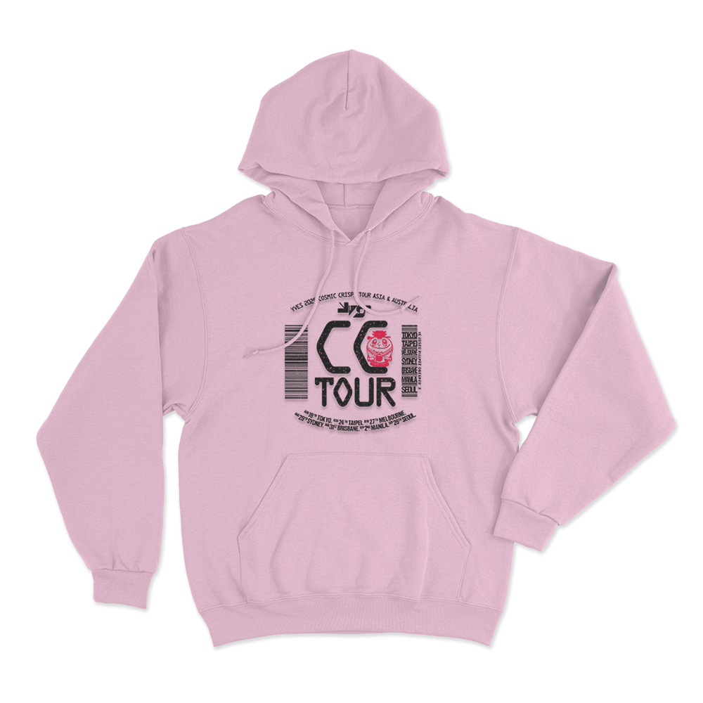 CCTour in Seoul Unisex Hoodie Pink CCTour in Seoul Unisex Hoodie Pink