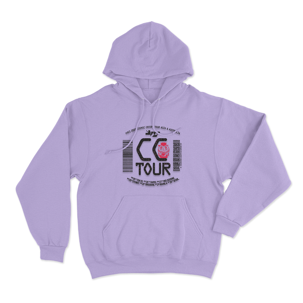 CCTour in Seoul Unisex Hoodie Purple CCTour in Seoul Unisex Hoodie Purple