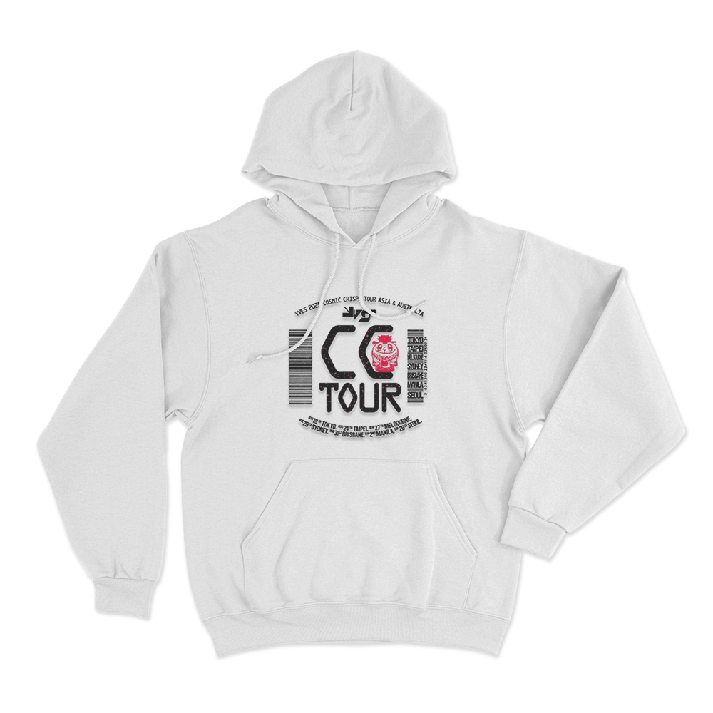 CCTour in Seoul Unisex Hoodie White CCTour in Seoul Unisex Hoodie White