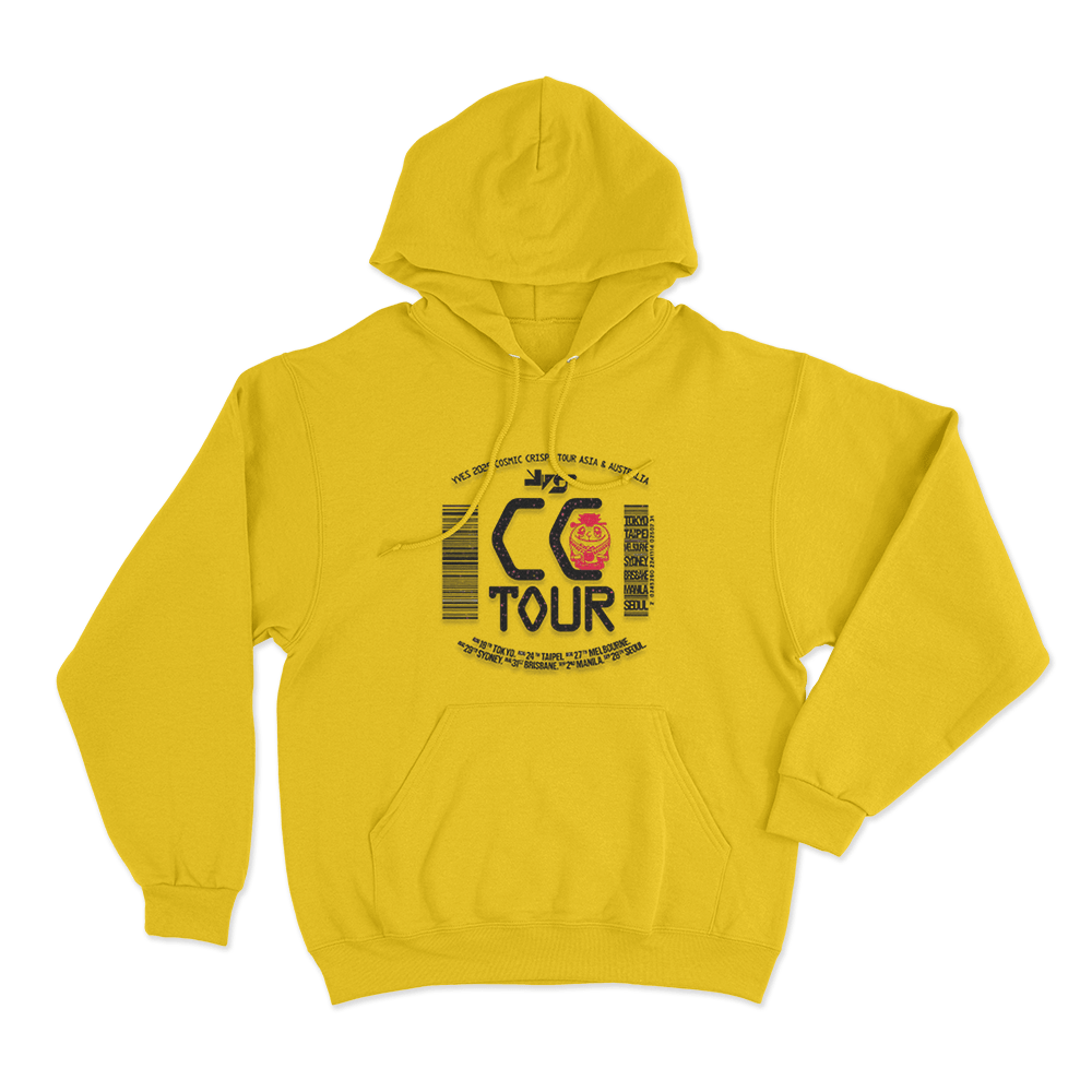 CCTour in Seoul Unisex Hoodie Yellow CCTour in Seoul Unisex Hoodie Yellow