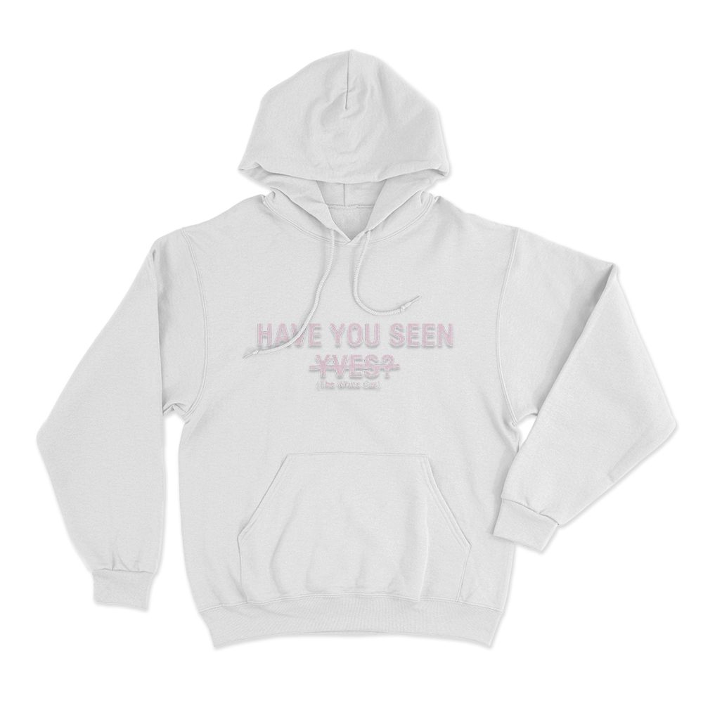 Have You Seen Yves White cat Unisex Hoodie White Have You Seen Yves White cat Unisex Hoodie White