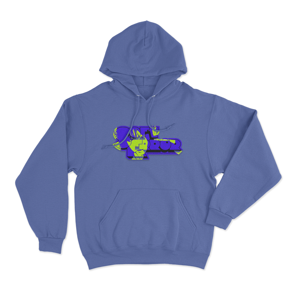 Soft Error Unisex Hoodie Blue Soft Error Unisex Hoodie Blue