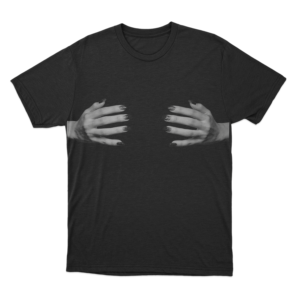 Yves Handcups Unisex T Shirt Black Yves Handcups Unisex T Shirt Black