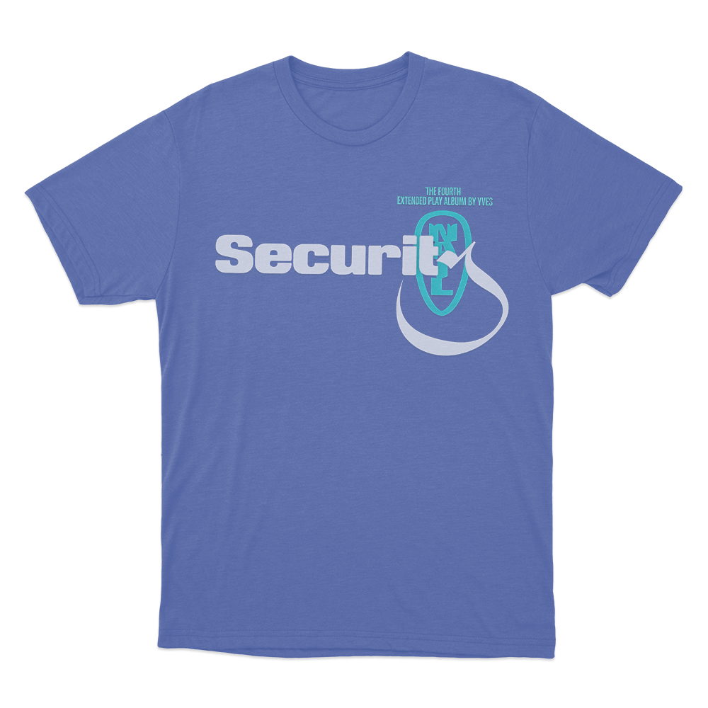 Yves Security T Shirt Blue Yves Security T Shirt Blue