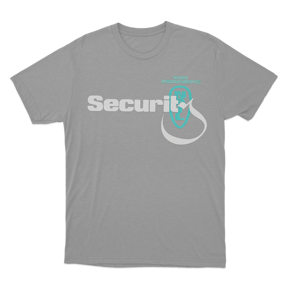 Yves Security T Shirt Grey Yves Security T Shirt Grey