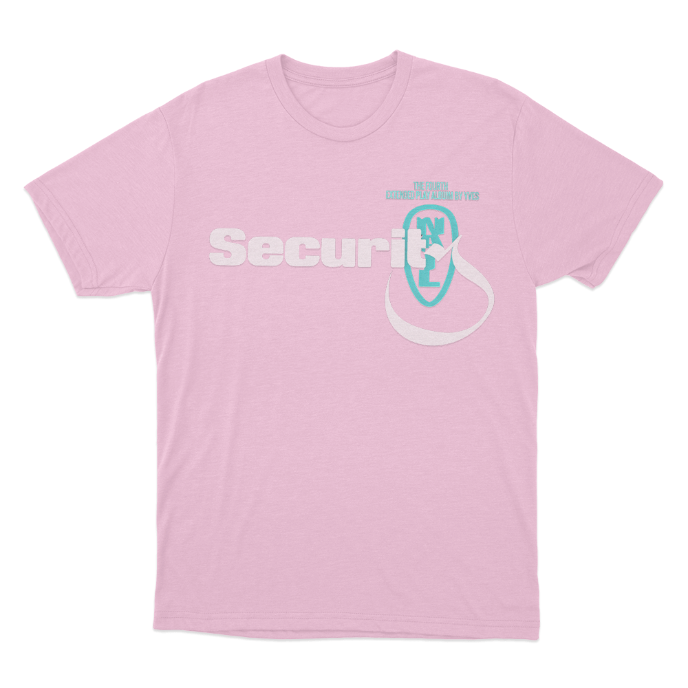 Yves Security T Shirt Pink Yves Security T Shirt Pink