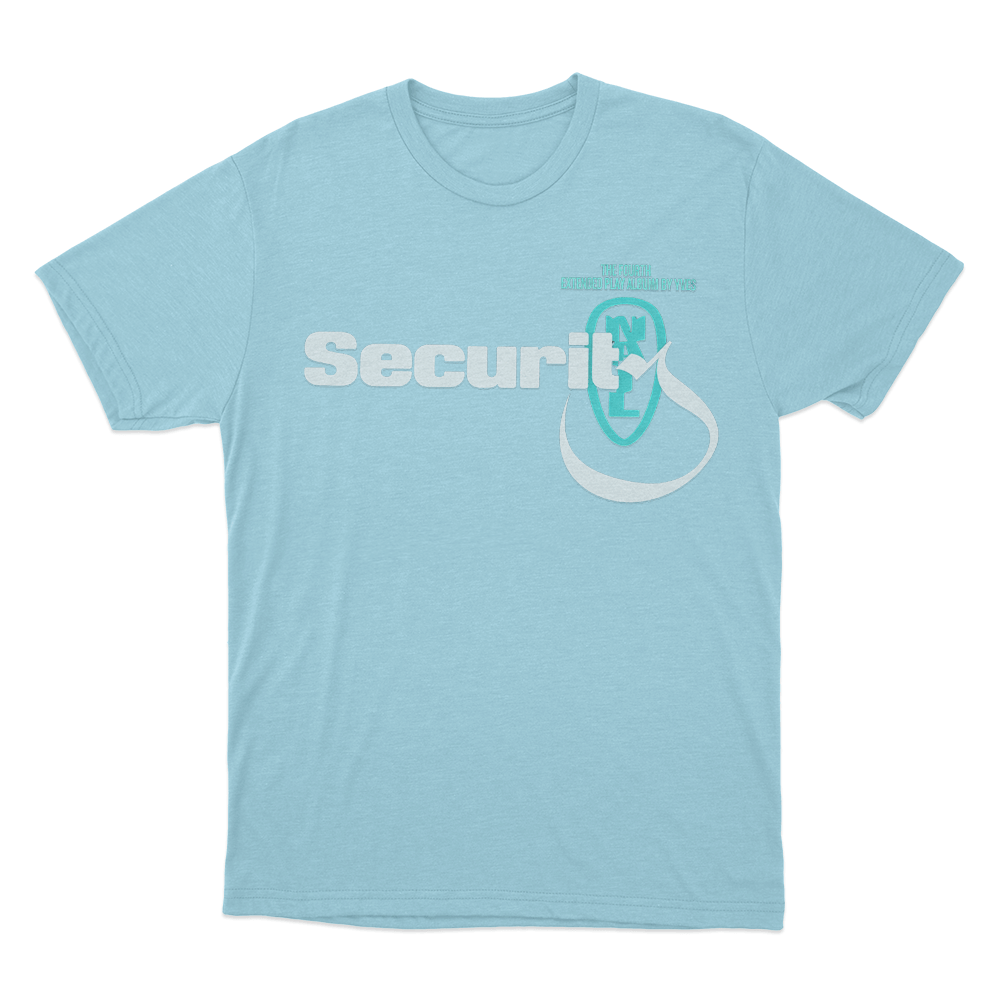 Yves Security T Shirt Sky Blue Yves Security T Shirt Sky Blue