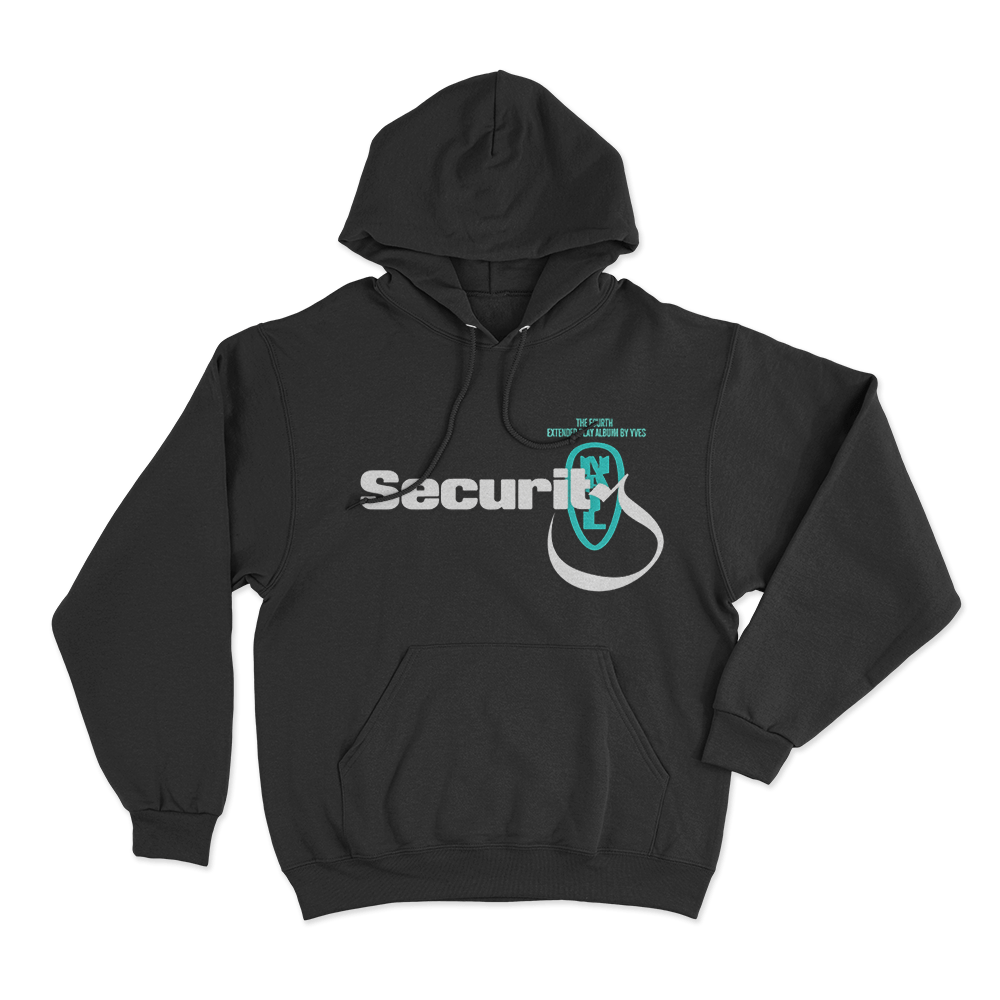Yves Security Unisex Hoodie Black Yves Security Unisex Hoodie Black